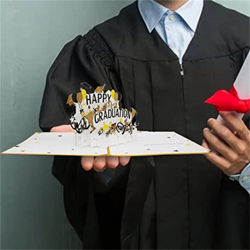 3D Graduation Greeting Card with Envelope Pop Up Graduation Cards Graduation Congratulation Card Graduation Greeting Cards
