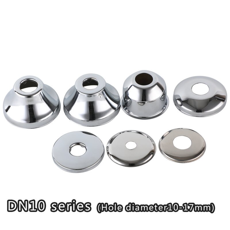 LENTE ZOMER DN8 DN10 aperture10mm-17mm rvs cover chrome decoratieve muur gat ZZG02