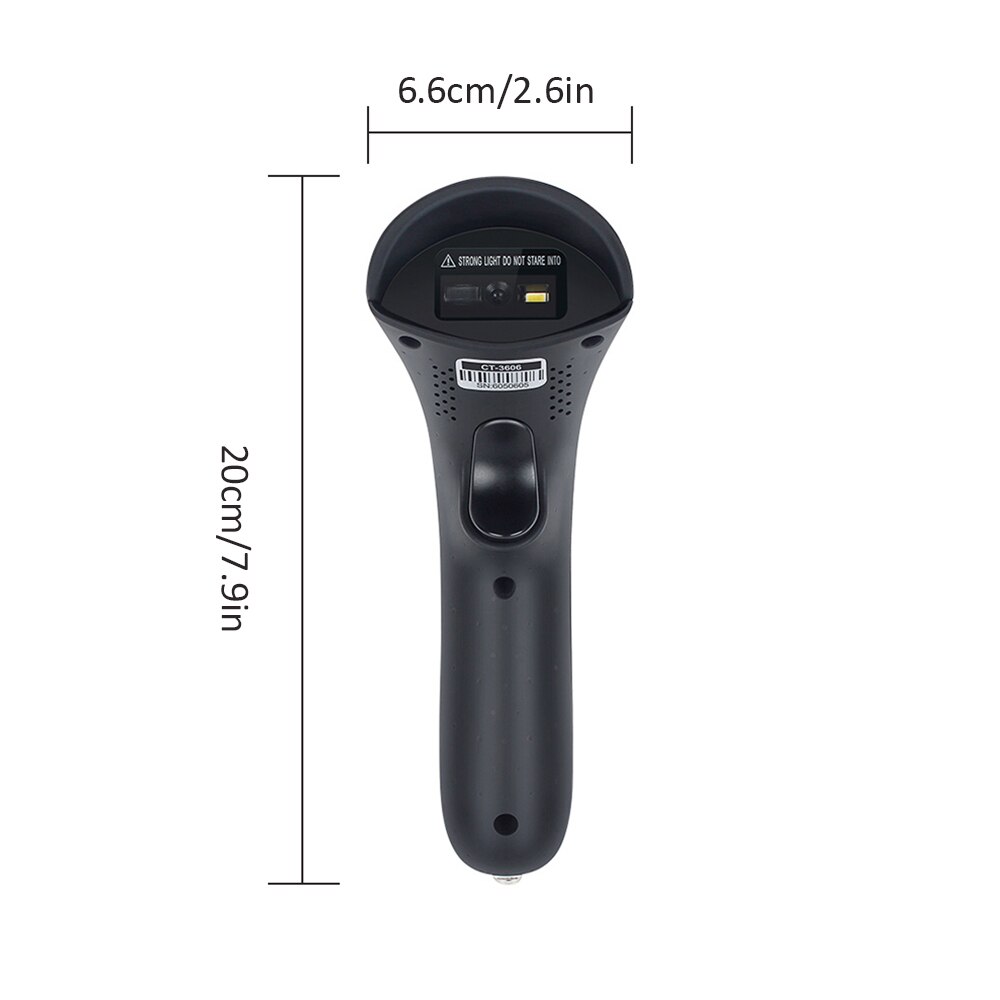 RF1000G Draadloze Barcode Scanner Handheld Wechat Scanner Reader voor Mobiele Betaling Computer Screen Supermarkt Retail