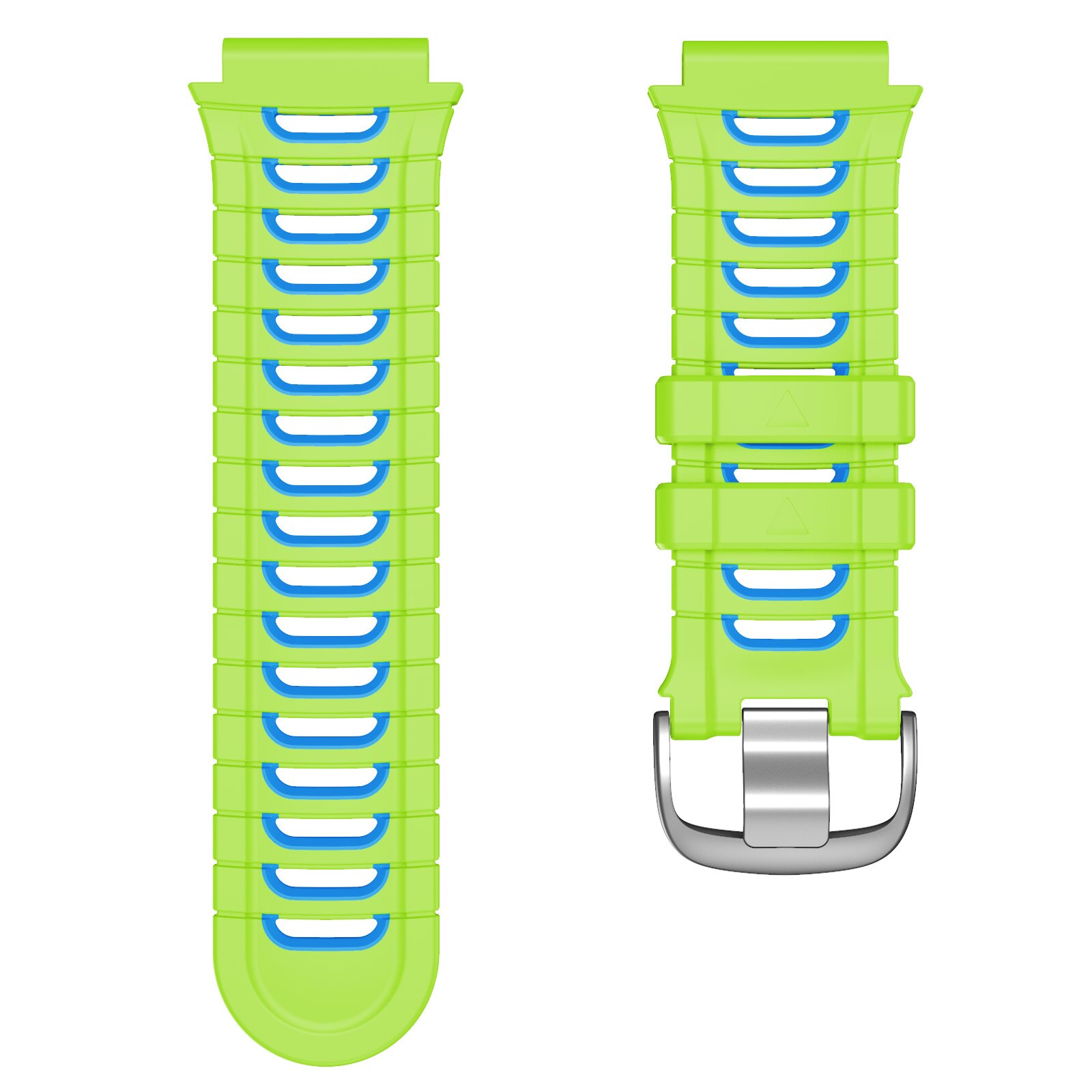 ANBEST banda de reloj de silicona para Garmin Forerunner 920XT de reemplazo de pulsera para reloj deportivo: Green Blue