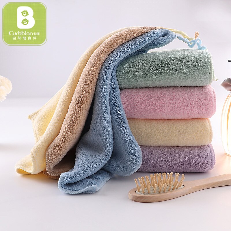Curbblan 4 st per set babyhandduk näsduksduk mjuk baby ansiktshandduk 30*30cm*4 st babymatande salivhanddukar: Default Title
