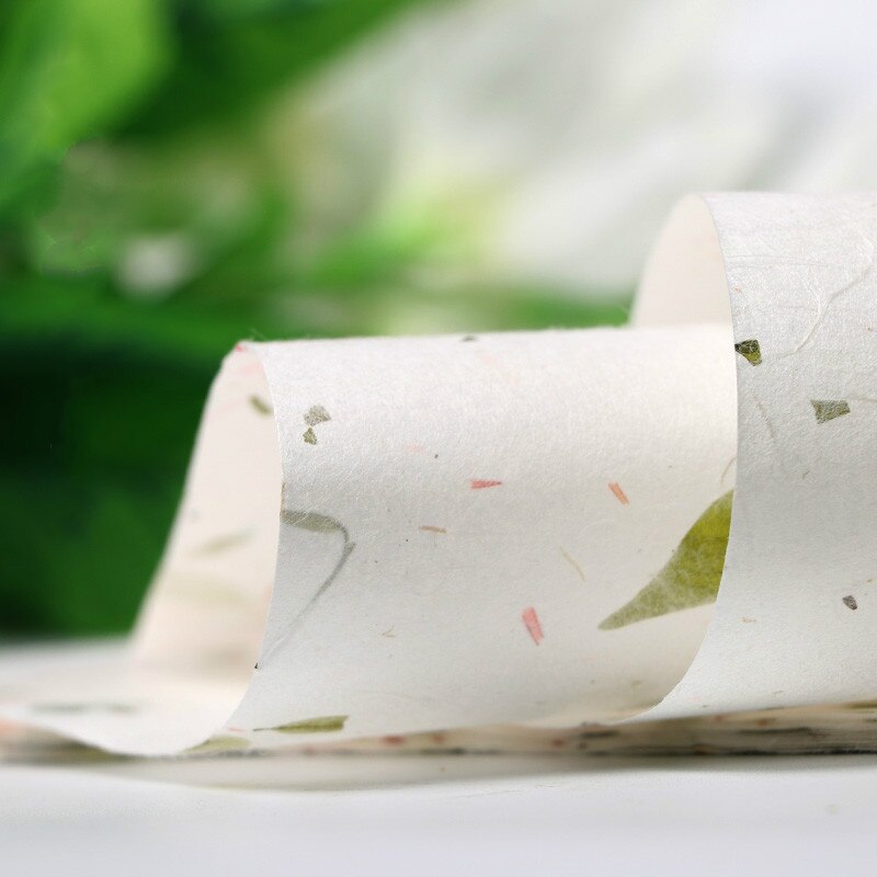 20szt 20*30CM chińnarty styl starożytny rymowanek papiernicze papier robić malowania ręcznie wykonana roślina Yunlong papier papier ryżowy papier firmowy: A
