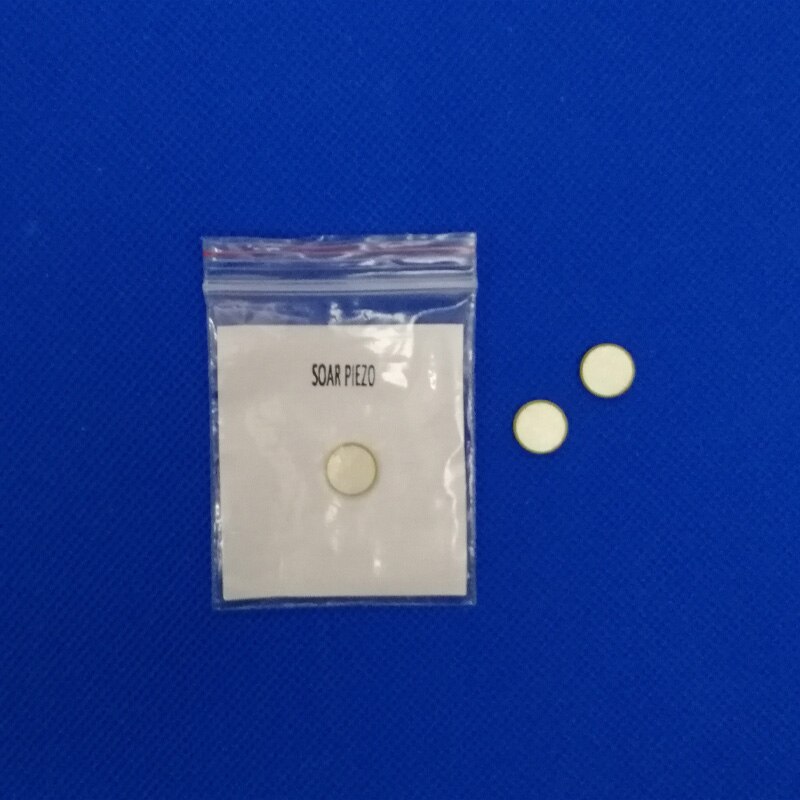 Piezokeramikscheibe 10x1mm-PZT5X-195KHz Piezo Kristall Festplatten PZT Kristalle Sensor PZT Vibration Chips PZT Kristalle Elemente