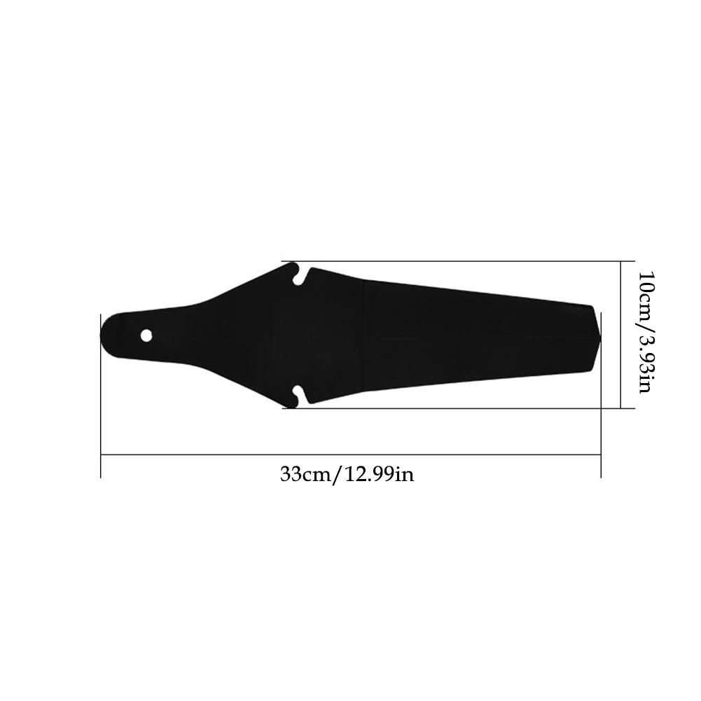 Garde-boue ultra léger et pliable pour vélo, accessoire réglable, recommandé, optimiste, en toute sécurité