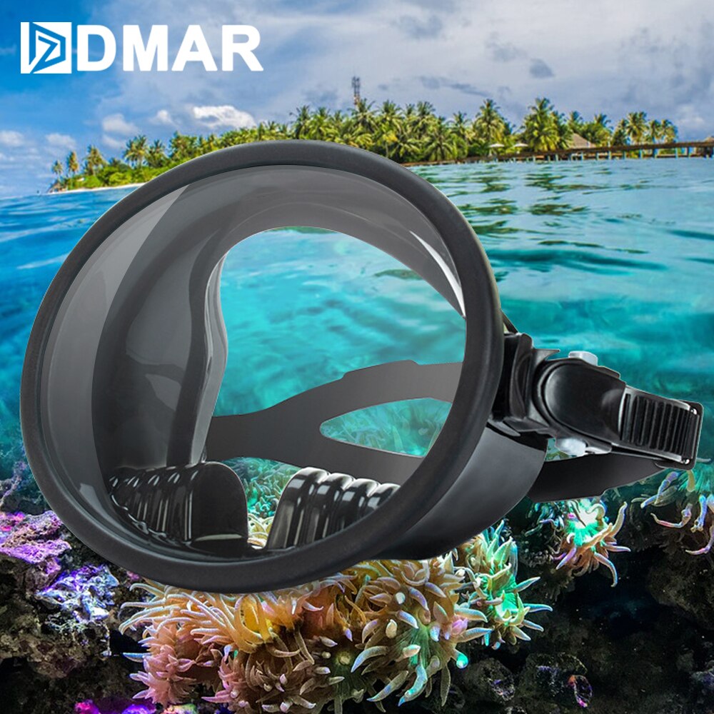 Panoramisch breedbeeld duikmasker siliconen duikbril anti-condensbril duikbril masker zwemuitrusting