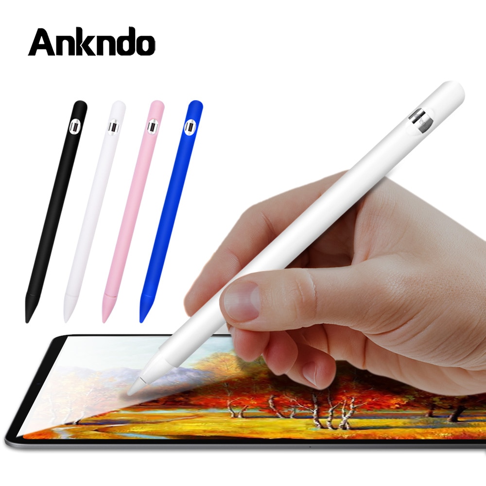Zachte Siliconen Voor Apple Etui Voor Ipad Tablet Touch Pen Beschermhoes Voor Ipad Screen Stylus Skin Cover Accessoires