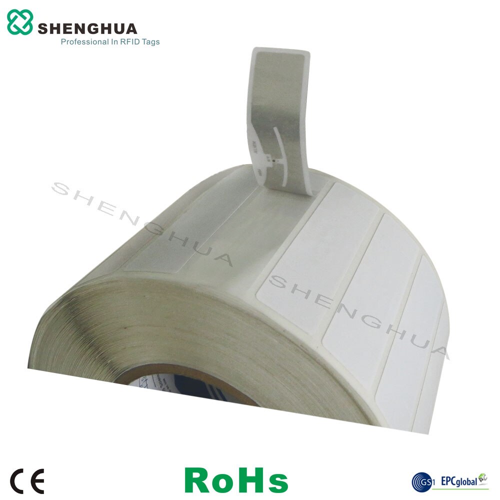 10 st/pack smart 860-960 mhz rfid uhf lageretikett prislapp klistermärke alien 9654 h3 chip spårning logistikhantering tag