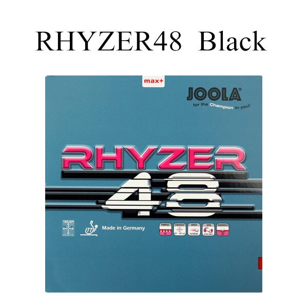 Joola RHYZER 43/48 NEUE) tischtennis Gummi Pips-in Ping Pong Schwamm Tenis De Mesa: 48 Black