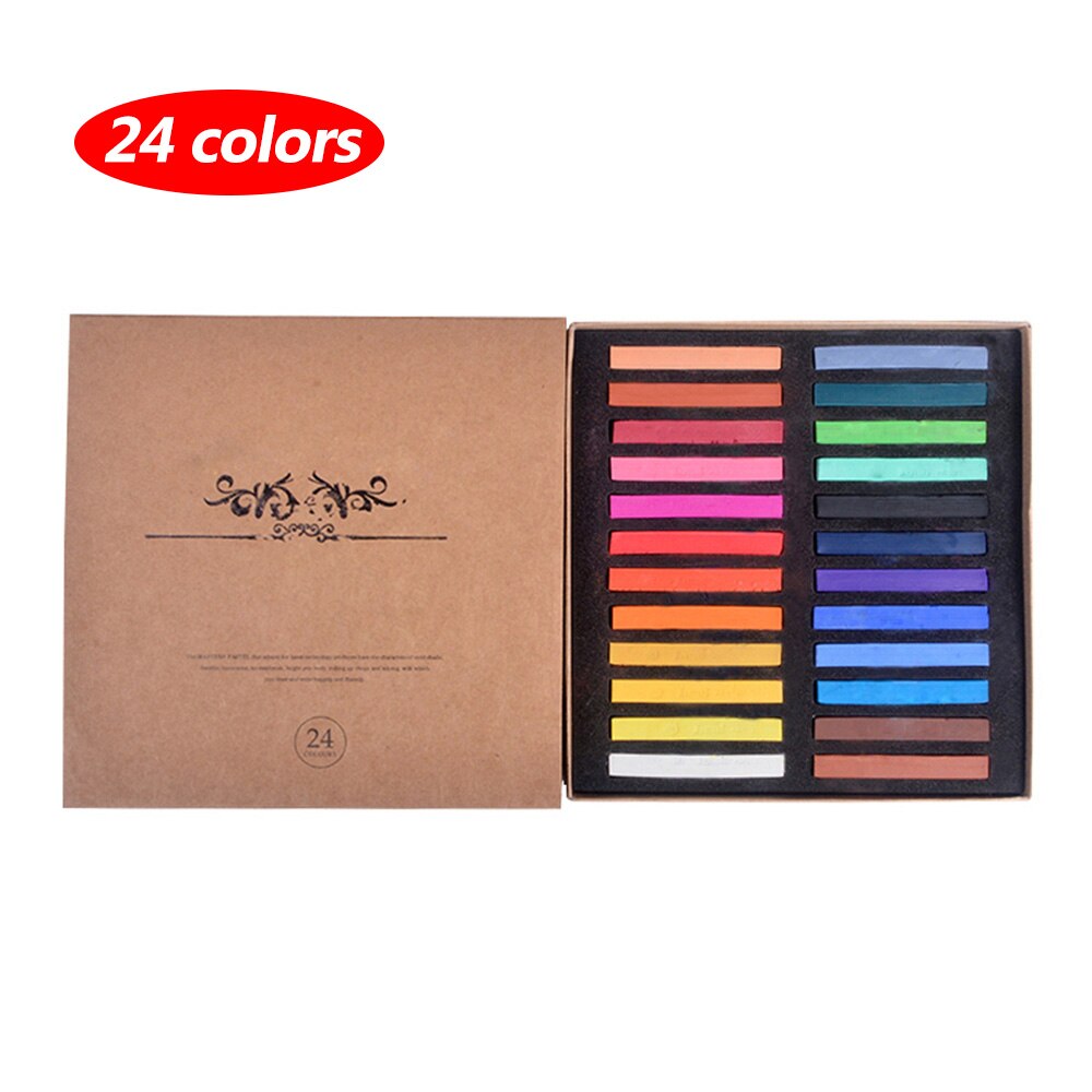 12/24/36/48 Kleuren Pak Pastel Gekleurde Krijt Tekening Kleuren Art Supplies Voor Aan Beloning kinderen: 24color