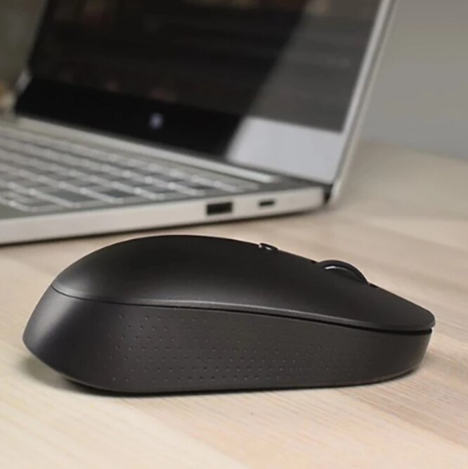 Originele Xiaomi Draadloze Dual-Mode Muis Stille Ergonomische Bluetooth Usb Zijknoppen Portable Mini Draadloze Muizen Voor Laptop