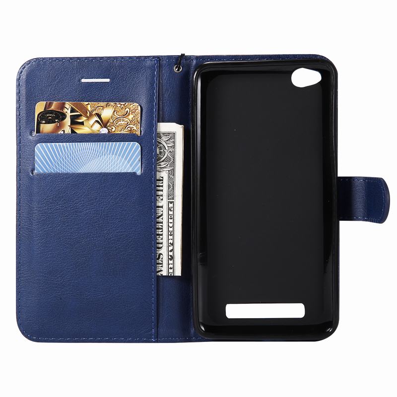 Case Voor Xiaomi Redmi 4A Telefoon Bag Case Redmi 4 EEN Lederen Flip Wallet Cover Voor Redmi 4A Boek Gevallen kaarthouder Coque