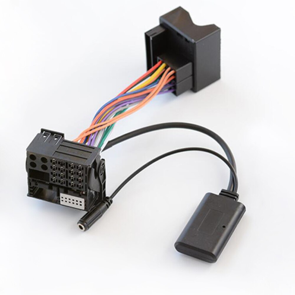 Biurlink bilradio  rd4 aux-in bluetooth 5.0 musikadapter fuldt kabel til peugeot 307 308 407 408 507 til citroen  c2 c5: Default Title