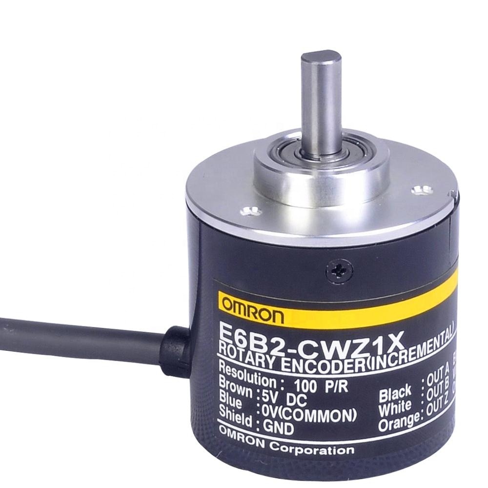 E6B2-CWZ1X 360 1000 2000 ppr ABZ signals rotary encoder diameter 40mm shaft 6mm type incremental rotary encoder
