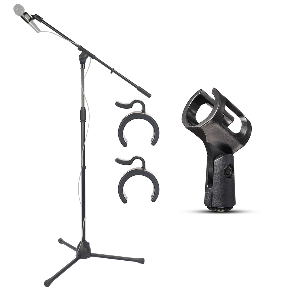 MS-202 Swing Arm Floor Metal Microphone Stand for Personal and Concerts: MS-201