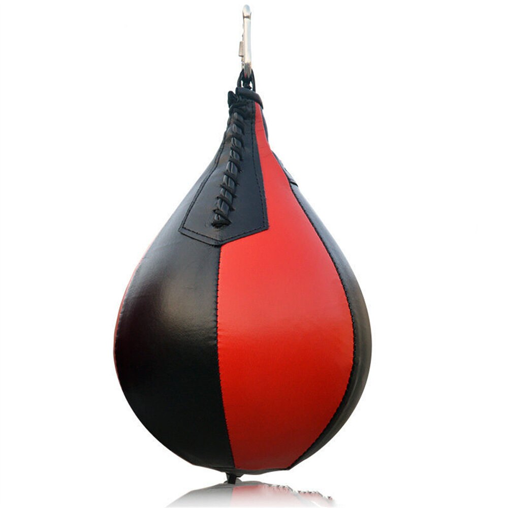 Pear PU Rotating Punching Bag Boxing Training Speed Ball Suspension Inflatable Boxing Reaction Elastic Vent Target