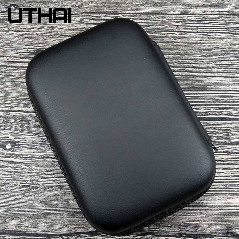 UTHAI T27 2.5" HDD Bag External USB Hard Drive Disk Storage Bag Carry Usb Cable Case Cover For PC Laptop Hard Disk Box