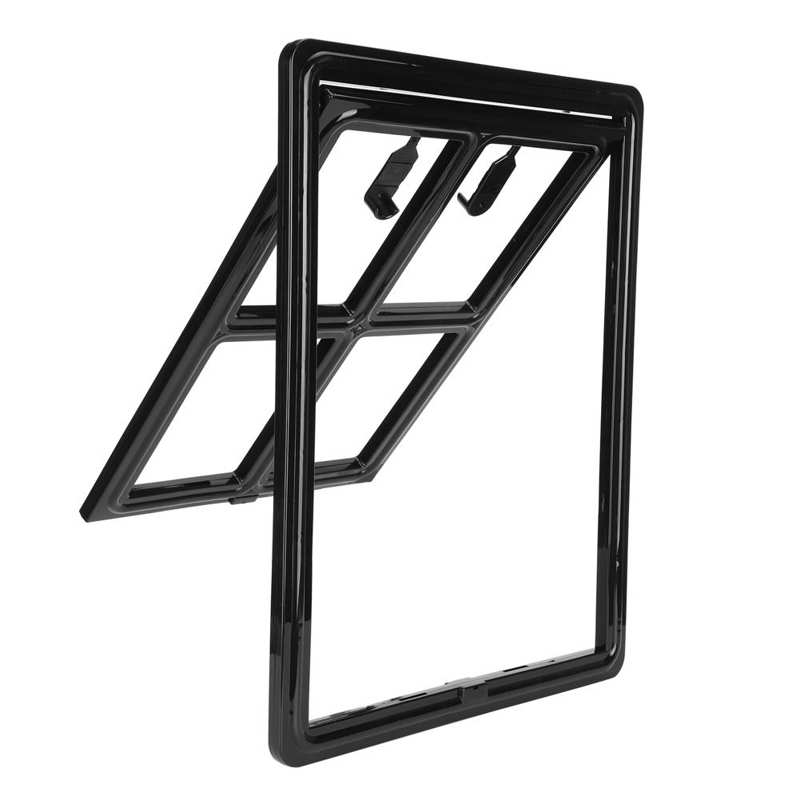 The Safe Guard Pet Dog Safety Enclosure Pet Small Size Dog Cat Removable Door with Magnetic Flap Supply Simple Installation