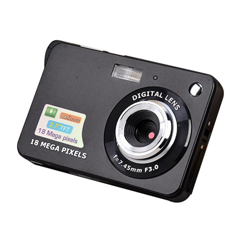 2.7 Inch TFT LCD Display 18MP 720P 8x Zoom HD Digital Camera Anti-Shake Camcorder Video CMOS Micro Camera Children