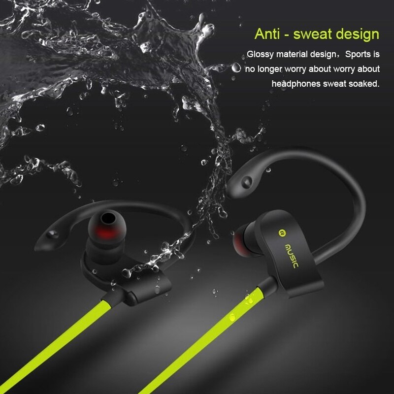 Auriculares inalámbricos con Bluetooth para música, cascos sin cables de manos libres, ideal para jugadores de videojuegos, compatible con iPhone X 9 8 y Huawei