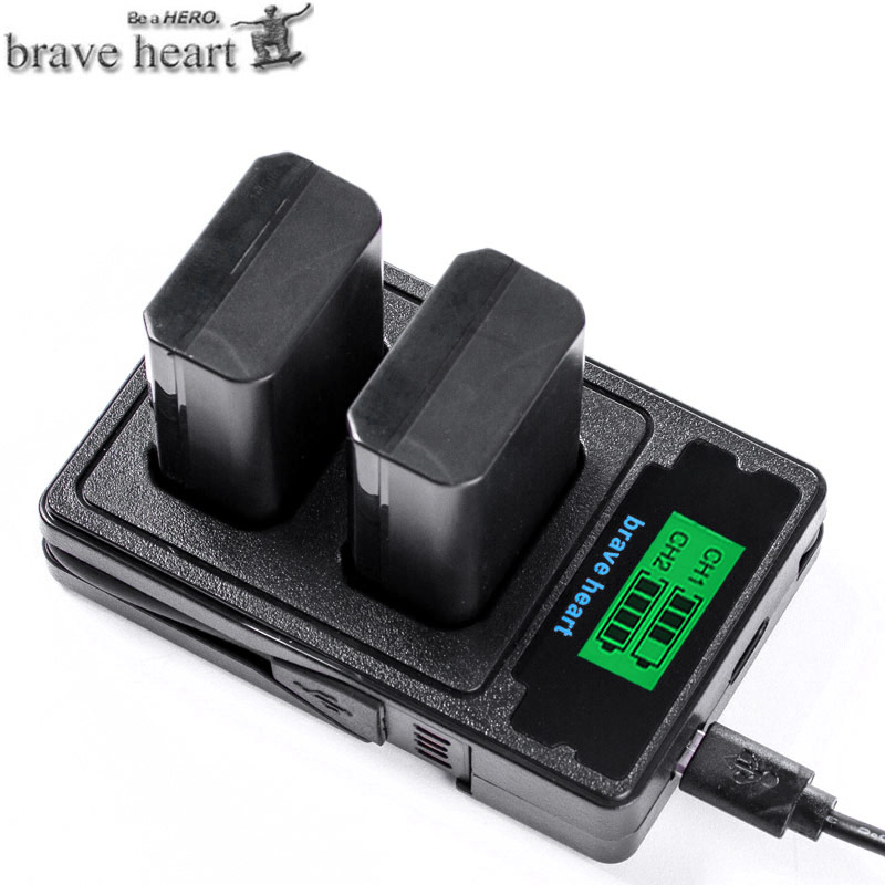 Brave heart-batería 4x NP-FW50 NP FW50 NPFW50, para Sony NEX 5T 5R 5TL 5N 5C 5CK A7R A7 F3 3N 3CA55 A37 A5000