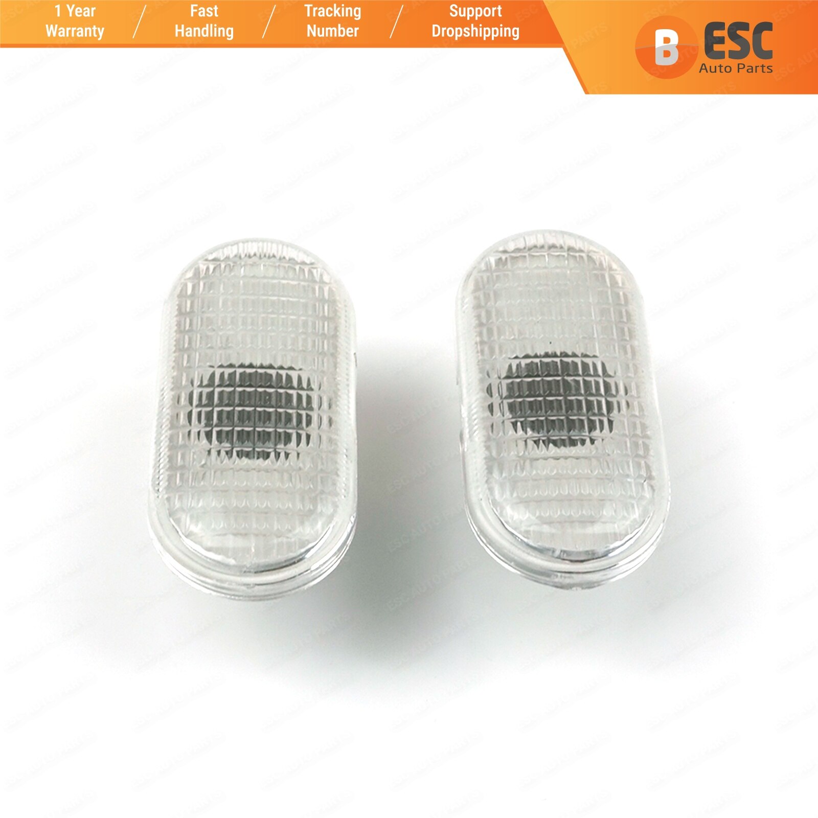 ESC ESP748 2 szt. Lampka kontrolna boczna 8200257884 dla Renault Clio 2