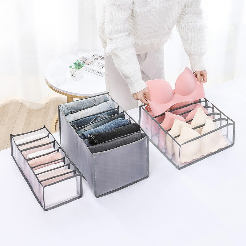 Unterwäsche Organizer Kleidung Schränke Kasten Wandschrank Zimmer Organisatoren Faltbare Schublade Heimat Organisation Unterwäsche Socken Lagerung Boxs