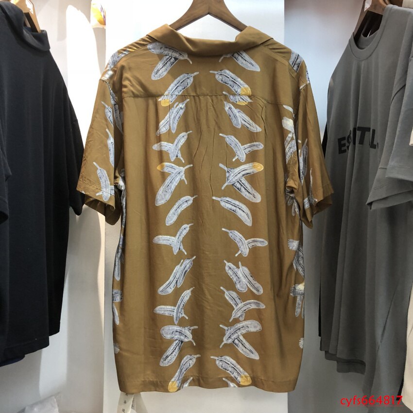 Kapital skjorta män kvinnor streetwear hawaii stil strand tröjor kapital skjortor herr kläder japanska