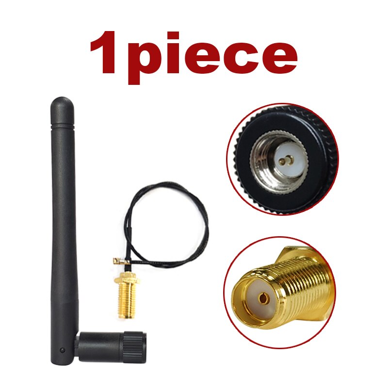 2,4 Ghz antenne wifi 3dbi SMA männlichen 2,4G antena wifi antenne Zigbee Kleine Größe aerial PCI U.FL IPX zu RP-SMA Zopf Kabel: 1 piece