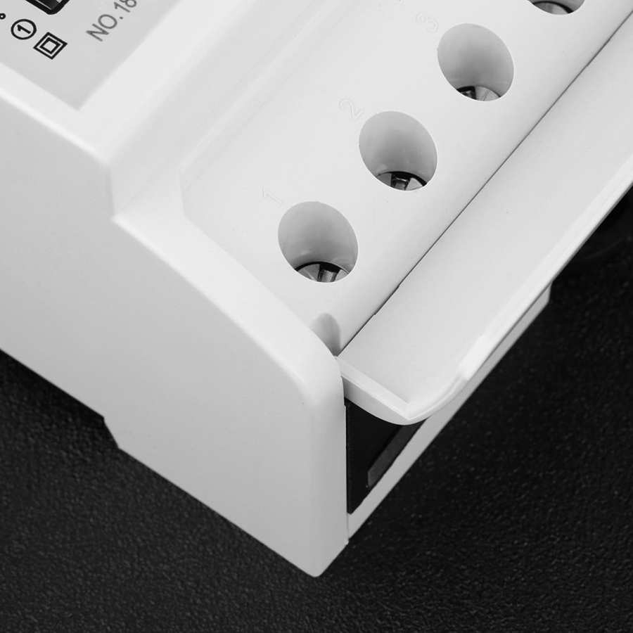 Electric counter on DIN rail durable 1 pc Digital three-phase 4-wire counter 7P Electric meter on DIN rail Electronic counter