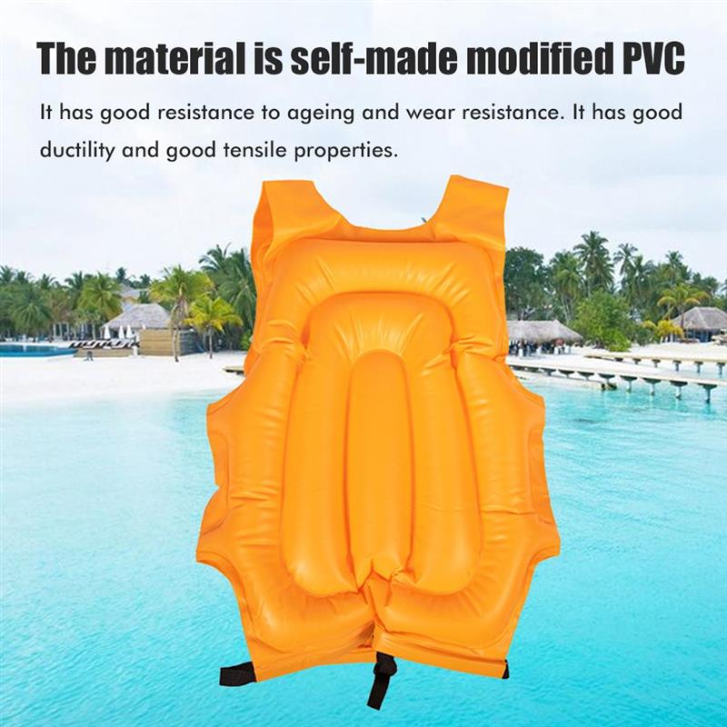 Snorkelen Kajakken Varen Drifting Reddingsvest Water Sport Vissen Surfen Zwemmen Drijfvermogen Volwassenen Opblaasbare Reddingsvest