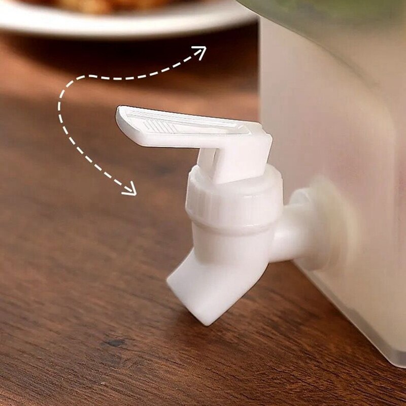 3.5L Drink Dispenser with Spigot Water Jug with Faucet Lemon Juice Jug Drinkware Kettle Pot Cold Water Bottle Beverage Dispenser