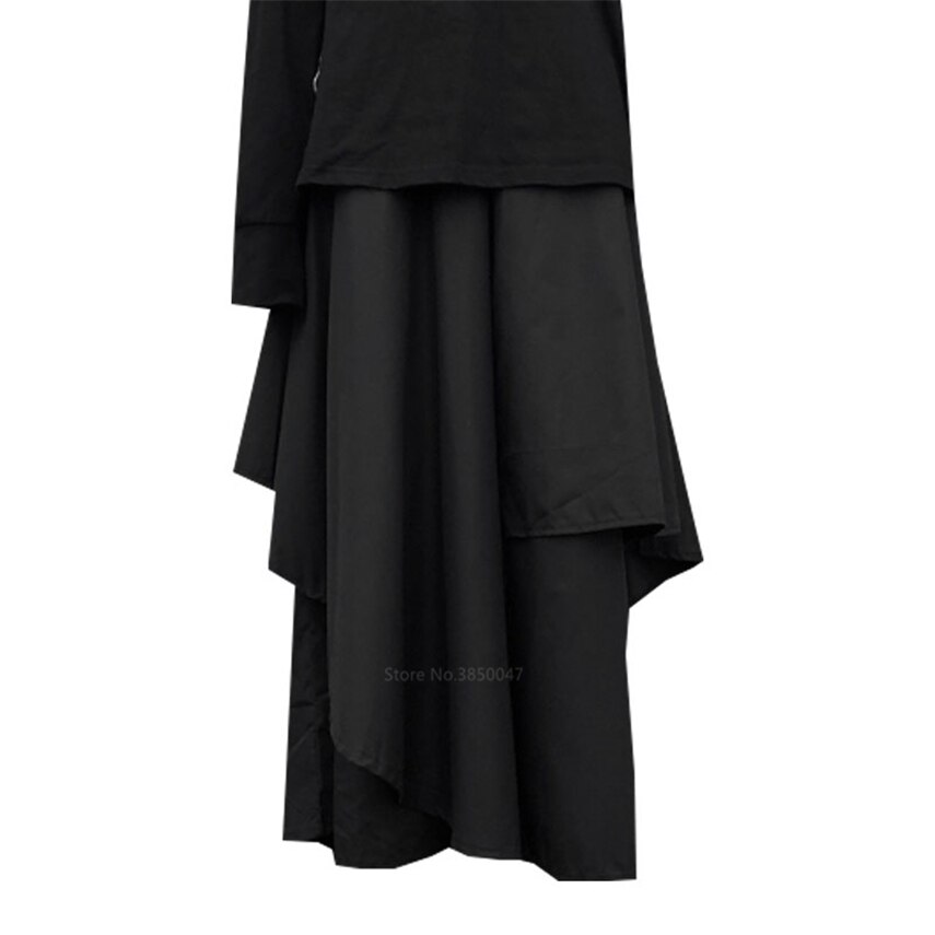 Kimono de estilo japonés para hombre y mujer, pantalón estilo Harem, Haori, Vintage, holgado, negro, cruzado, pierna ancha que combina con todo, disfraz Samurai
