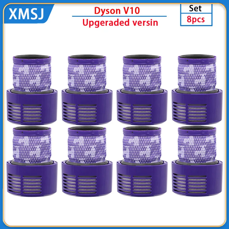 For Dyson V10 Filter Hepa Accessories Robot vacuum cleaner SV12 washable filter Replacement cleaning Spare Parts: Dark Khaki