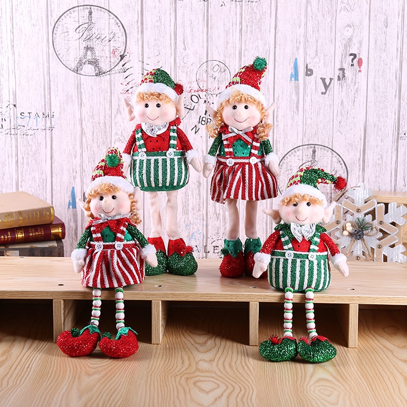 Vrolijke Elf Pop Speelgoed Thuis Ornamenten Voor Kinderen Decoratie Pluche Pop Speelgoed Zachte Leuke Decoratie