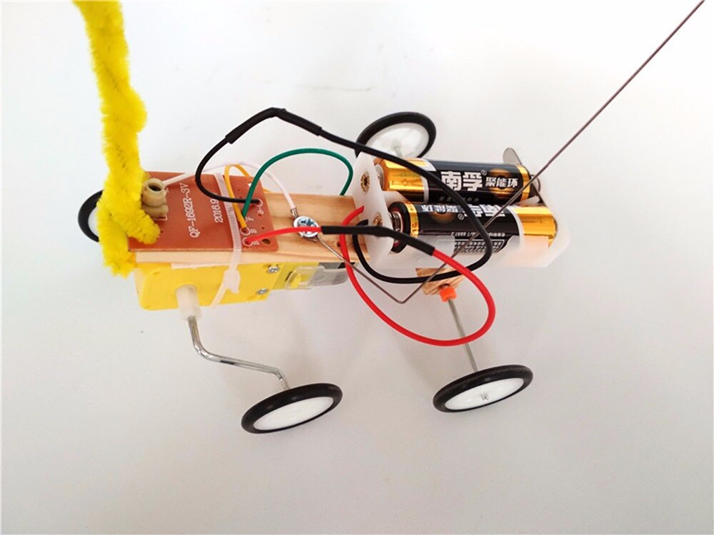 Leketøy gjør-det-selv barn vitenskapseksperiment leke-fjernkontroll robot reptilmodellsett elektrisk oppfinnelse barn pedagogisk