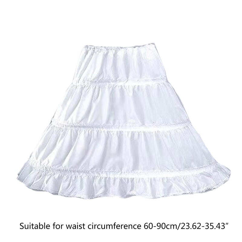 Vrouwen Hoepelrokrok Witte Hoepel Rok Floor/Knie Lengte Baljurk Slip Meisjes Onderrok Voor Wedding Bridal Jurk