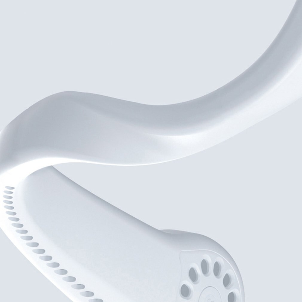 USB mini hanging neck fan portable leafless small fan mini hanging neck lazy ultra-quiet electric fan