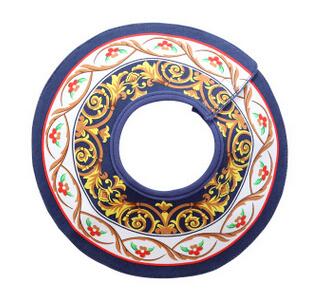 Pattern Fruit Series Round Baby Bibs Cotton Waterproof Bibs Newborn Burp Cloths For Girls Boys 0-3years Bib 360 Degree Bibs: 15