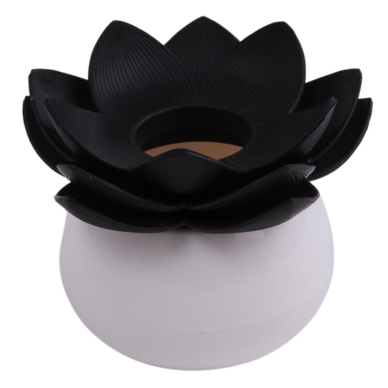 1pc/lot 4 Colors Lotus Home Decor Toothpick Cotton Swab Holder Storage Box Pick Toothpick case GI870661
