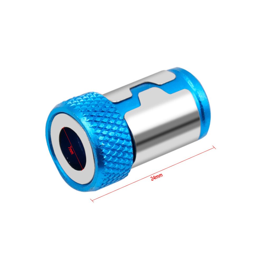 1pc legeret stål universal aftagelig magnetizer ring magnetisk stål skruetrækker bit multifunktionelle værktøjer magnetizer ring