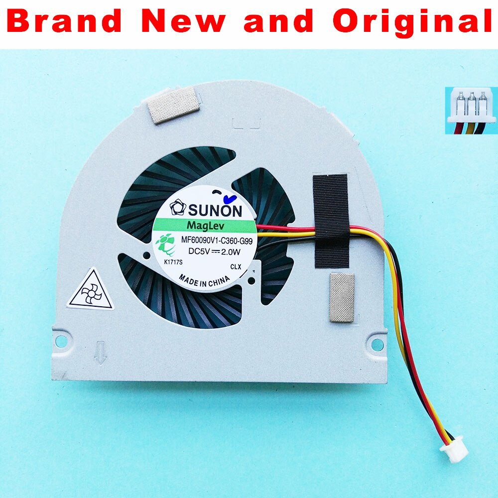 Original cpu vifte for lg  p530- k xnote  p430 p530 bærbar cpu kjølevifte kjøler  mf60090 v 1-c360-g99