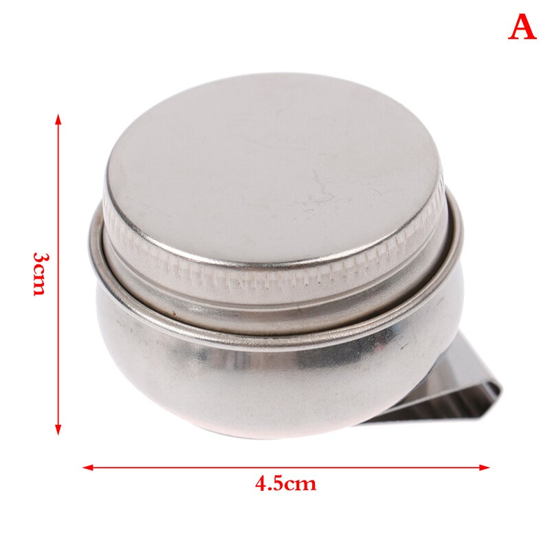Double Dipper Palette Cup, Stainless Steel Oil