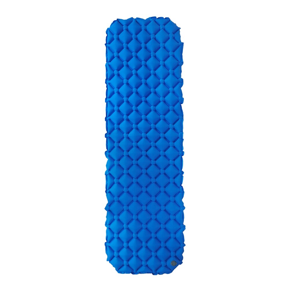 Isomatte für outdoor-camping, ultraleichte, feuchtigkeitsbeständige luftmatratze, tragbare aufblasbare campingmatte: Blau