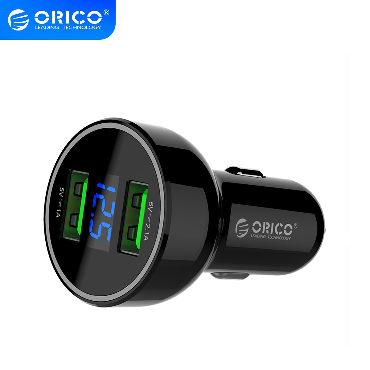 Orico 2 -port-usb-autoladegerät (5 v/ 2.1a ladestation) für iphone, samsung, xiaomi und tablets