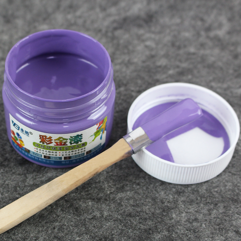 100g light purple waterbased paint varnish, furni... Grandado