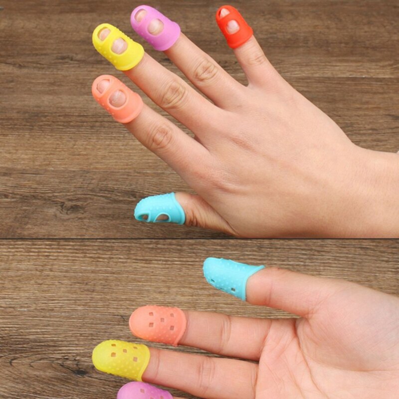 Silikon Finger Schutzhülle Küche Kochen Werkzeug schneiden-Beständig Wärme-Beständig Nicht-Unterhose Finger Schutz