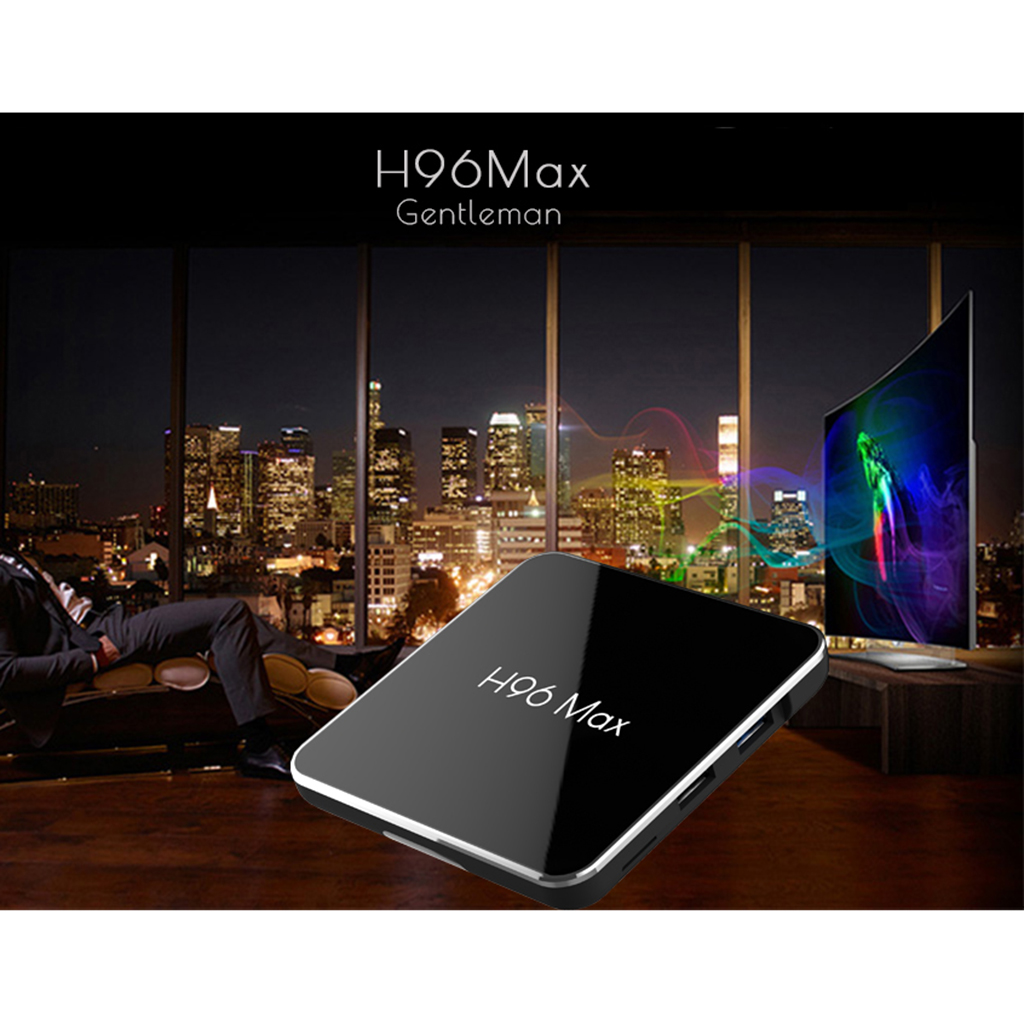 H96 MAX X2 TV Kasten Android 9,0 2GB 16GB S905X2 1080P H.265 4K Google EU