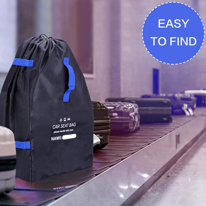 ALWAYSME Auto Sitz Reise Tote Ideal Tor Überprüfen Auto Sitz Reisetasche Verstellbare, Gepolsterte Rucksack