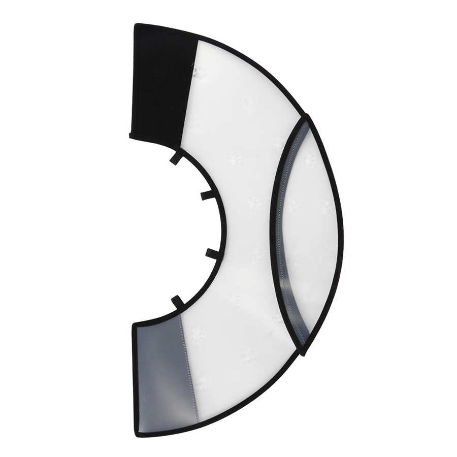 Pet Elizabethan Collar Printed Dog Cat Surgery Recovery Collar Smart Cone: M