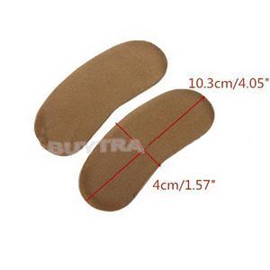 Kleverige Schoen Terug Inlegzolen Pads Schoen Kussen Liner Grips Spons Na Een Halve Yard Dikke Pad Hak Inserts Voor schoenen 1 Paar